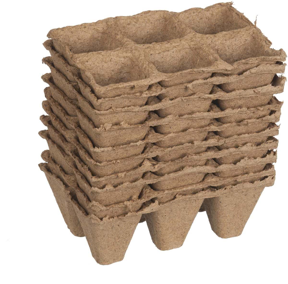 Ubbink Turfpottrays H5x5x5cm set a 10 trays van 6 stuks