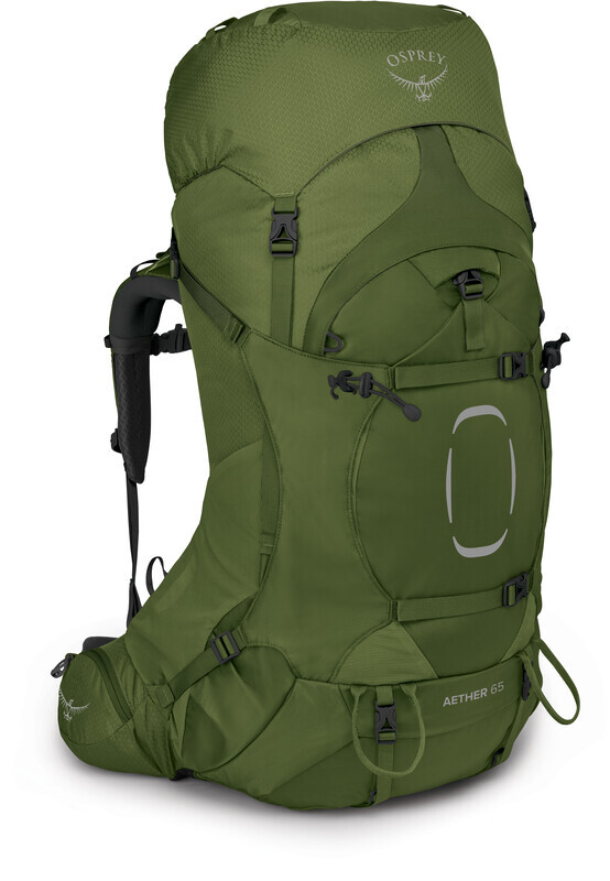 Osprey Aether 65 Backpack, garlic mustard green