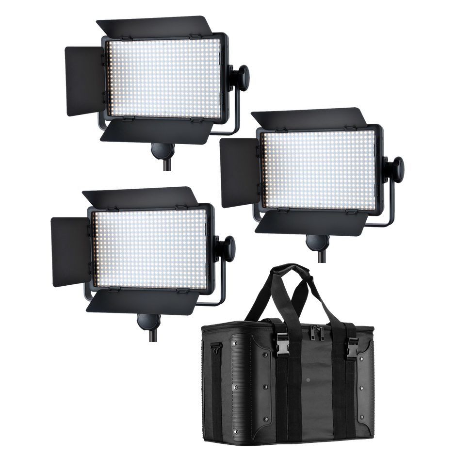 Godox LED500W Triple Panel Kit - 8718485919626