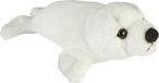 Ravensden Pluche Knuffel Zeehonden Pup - Wit - 15 cm
