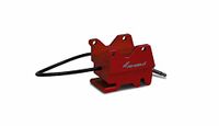 Amewi Système de changement rapide électronique pour excavatrice 1:14 Aluminium CNC, Made in Germany, rouge