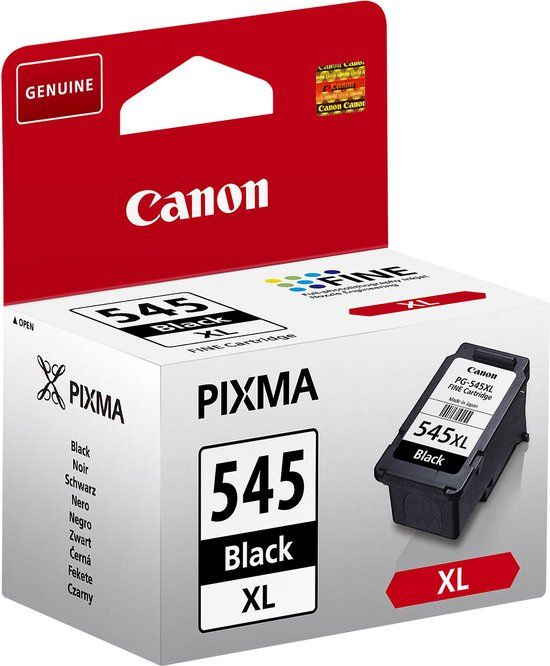 Canon PG-545XL Zwart - Inktcartridge - Hoge capaciteit