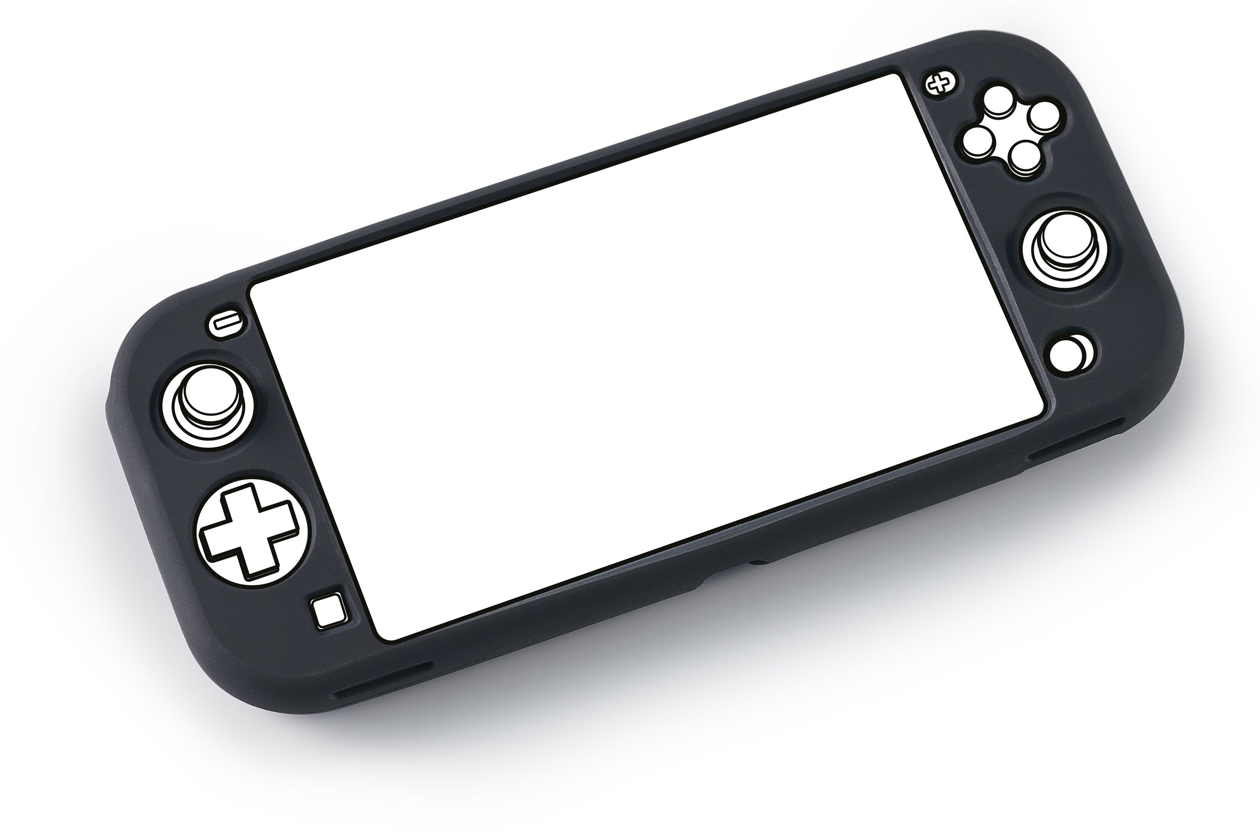 Bigben SWITCH2GLOVE Cover Case for Nintendo Switch Lite - Black Silicone