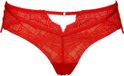 After Eden D-cup & up Tavienne Kanten String - Dames - Helder Rood - S
