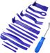 Ibenzoa® set de 14 pièces d'outils de déverrouillage de voiture, en nylon durable – kit pour retirer sans rayer les garnitures, les panneaux et les clips, avec pochette zippée
