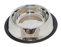 CHAPUIS SELLERIE SLA654 voederbak voor honden van roestvrij staal met antislip onderkant - inhoud 20 cl