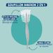 Dodie Goupillon Biberon 2-en-1, Nettoyage Biberons et Tétines, Poils Doux, Gris, Compact