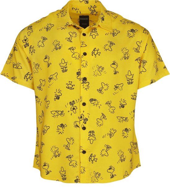 Peanuts Woodstock - Hawaii Unisex Shirt met korte mouwen - meerkleurig - L