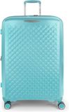 Gabol Queens 4 wielen Trolley L 75 cm met uitbreidingsplooi - Harde bagage - TSA slot - verde menta