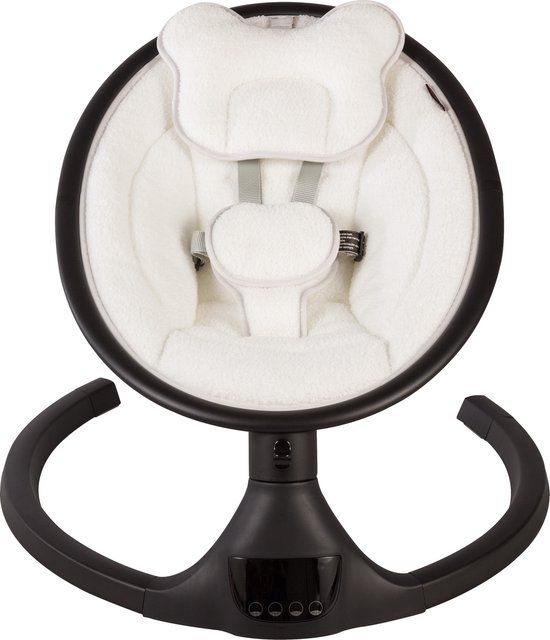 X Adventure Rocco Elektrische Wipstoel - Teddy Cream - Met Bluetooth & Afstandsbediening