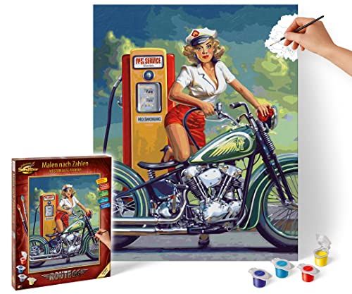 Schipper Schilderen op nummer - Route 66 - 40 x 50 cm