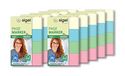 SIGEL HN604 Recycle PageMarkers, 4 x 40 vellen, Pack van 10, pastel Geel/Groen/Blauw/Rood