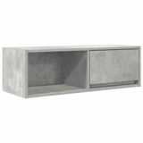 vidaXL Tv-meubel 80x31x25,5 cm bewerkt hout betongrijs