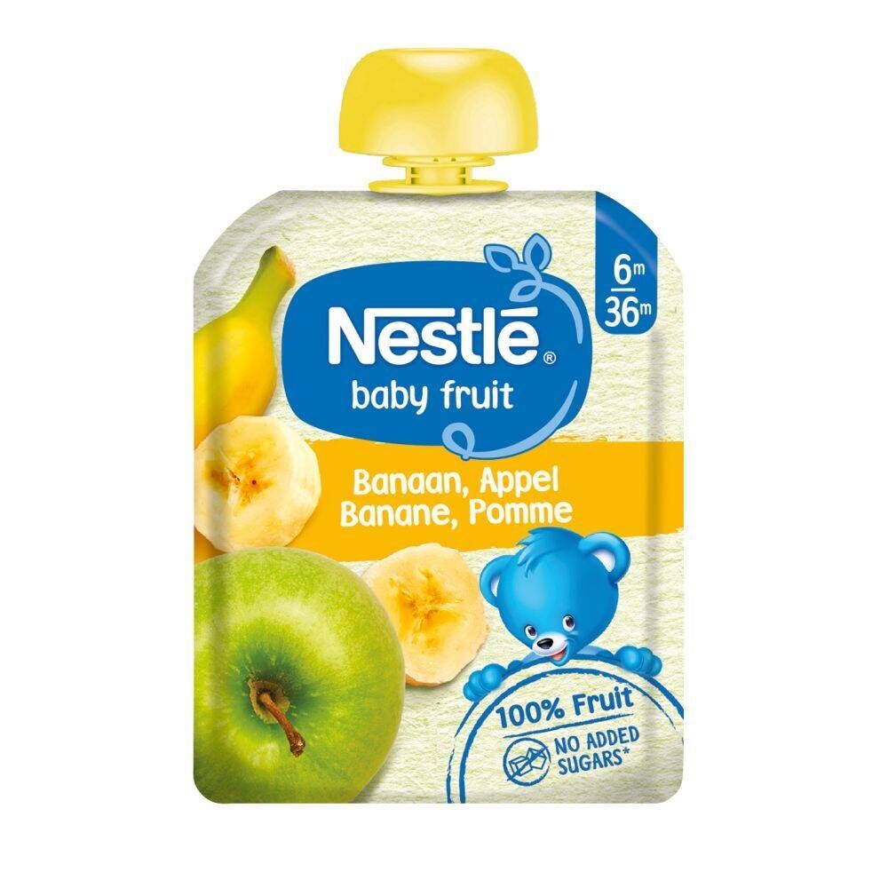 Nestlé® Nestlé® Baby Fruit Banaan - Appel 6 Maanden 90 g