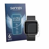 Savvies - Screenprotector voor Pebble Time 2 2026 - Folie Beschermfolie transparant 6 Stuks