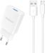 Dudao A4EU Serie - Chargeur mural USB-A 2.1A - Blanc