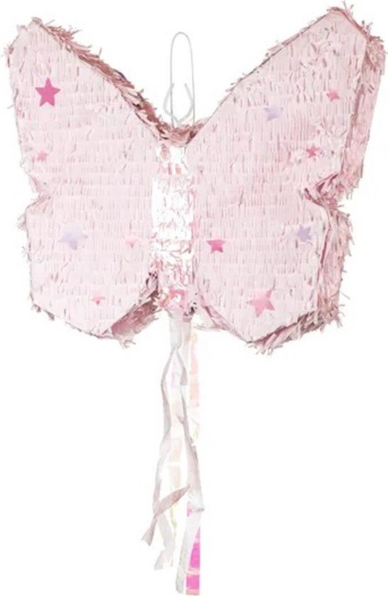 PartyDeco Pinata vlinder - Butterfly - 58 x 48 x 10 cm