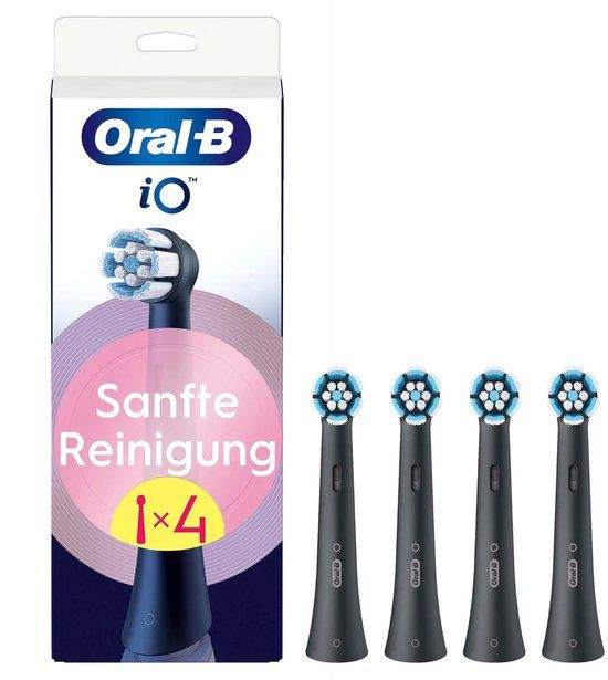 Oral-B 194631, 4 stuk(s), Zwart