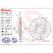 BREMBO Disque de frein (09.A185.1X)