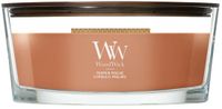 WoodWick Hearthwick - Pumpkin Praline - Ellipse Geurkaars - 50 branduren