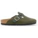 Birkenstock Sandales tressées en suède pour femmes Boston