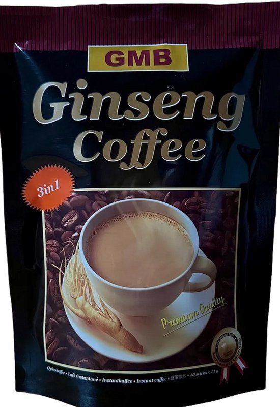 GMB Ginseng Coffee 3in1 Oploskoffie