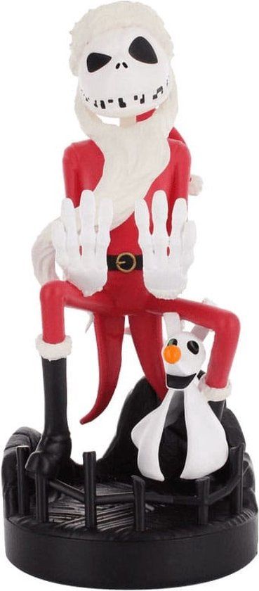 Cable Guys The Nightmare Before Christmas - Jack Skellington in Christmas Outfit - 20 cm