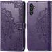 iMoshion Hoesje Samsung Galaxy A25 / A24 - Book Case - Paars - Met Pasjeshouder
