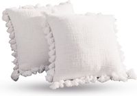 LOBERON Kussenhoes set van 2 Peniel crème