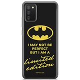 ERT GROUP mobiel telefoonhoesje voor Samsung A02S origineel en officieel erkend DC patroon Batman 062