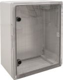 Velvalux Lege Groepenkast - 500x400x245mm - Transparant Deksel - IP65