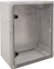 Velvalux Lege Groepenkast - 500x400x245mm - Transparant Deksel - IP65