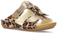Laura Vita Slipper Linao 01 SL918-1D Brons Combi Dames - Brons - 38