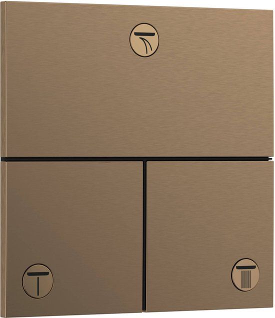 Hansgrohe ShowerSelect Comfort E Afbouwdeel Inbouwthermostaat Brushed Bronze