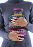 FASHY Bouillotte, avec housse design Pérou, 2,0 L, Multicolore
