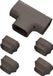 Inaba Denko T-Stuk PVC Bruin ST-77-B 75 mm