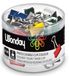 WONDAY Doos met 40 dubbele clips, 19 mm, verschillende kleuren