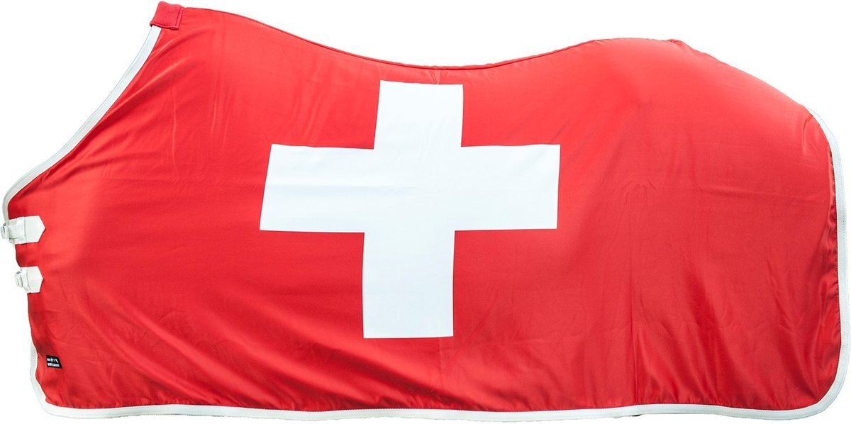 HKM Zweetdeken -Flags- Vlag Zwitserland 175