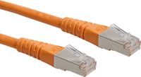 Roline patchkabel Cat.6 (Klasse E) S/FTP (PiMF), oranje, 5 m