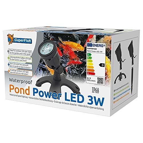 SuperFish Vijver Power 3W LED Spot Waterdichte Tuin Spotlight - 8715897316890