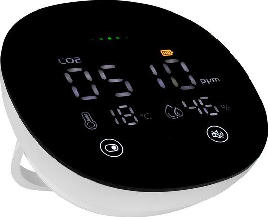 Smartwares FGA-13950 Luchtkwaliteitsmeter - Kooldioxode - 10 Jaar batterij - 10 Jaar sensor