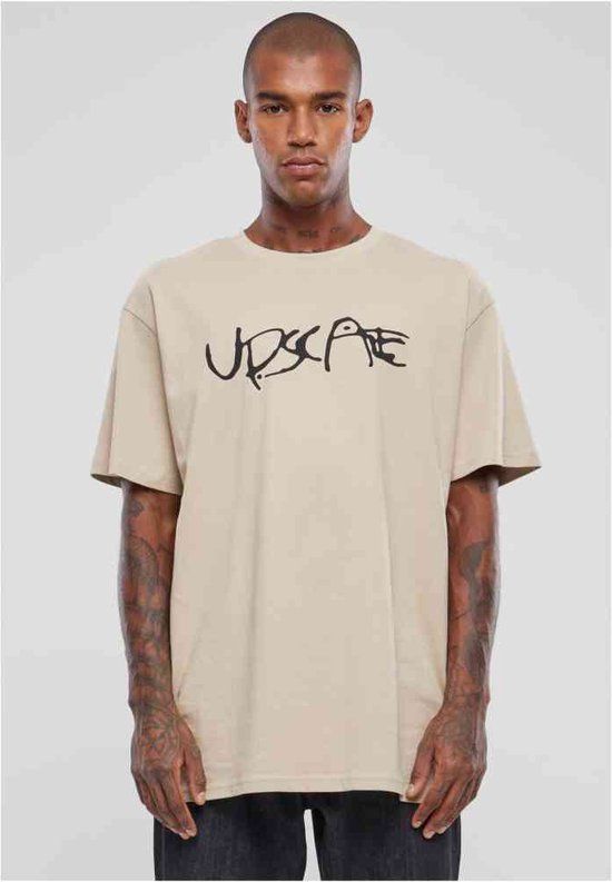 Mister Tee Giza Oversize T-shirt - Beige - Heren - XS