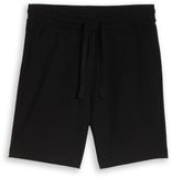 Tom Tailor Denim Relaxed Shorts met Wafelstructuur - Maat XXL - Black