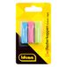 Idena 522227 - Gumdoppen, set van 3, voor standaard potloden, geassorteerde kleuren