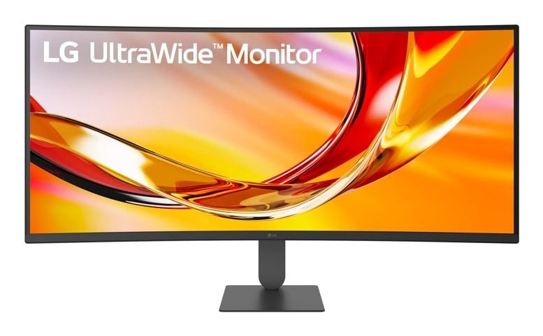 LG UltraWide 34U640B-B - 34 inch WQHD VA Monitor - USB-C 65W - 1800R Curved - 144Hz