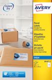 Avery J8169-25 Inkjet Printer Etiket 99,1x139mm