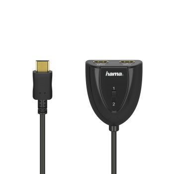 Hama HDMI Kabel - HDMI Type A (Standaard) naar 2x HDMI Type A (Standard) - Zwart