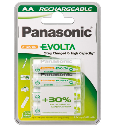 Panasonic AA 2.05Ah NiMH 4-BL EVOLTA Panasonic
