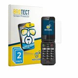 BROTECT - Screenprotector voor Emporia Joy LTE - Folie Beschermfolie transparant 2 Stuks