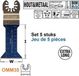 CMT Multitoolzaagblad voor hout en metaal, 42mm - 5 Stuk(s)